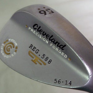 Cleveland 588 Forged Satin Sand Wedge 56* 14* (Steel) SW Golf Club