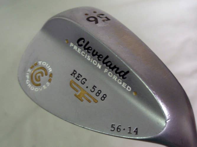 Cleveland 588 Forged Satin Sand Wedge 56* 14* (Steel) SW Golf Club