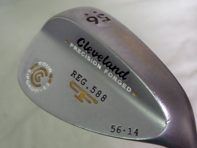 Cleveland 588 Forged Satin Sand Wedge 56* 14* (Steel) SW Golf Club