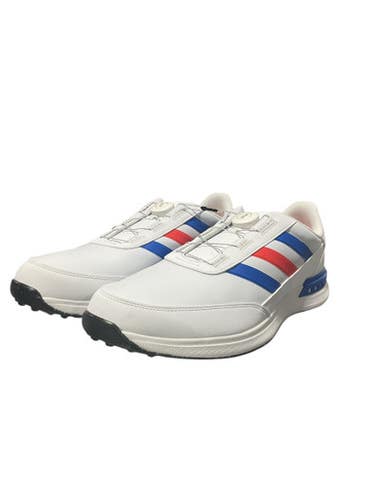 Used Adidas Mens Golf Shoes White Senior 13 11834-S000041954