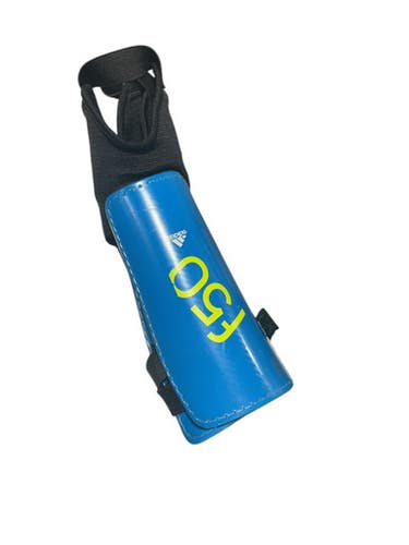 Used Adidas Soccer Shin Guards Youth Royal Blue LG 11834-S000041880