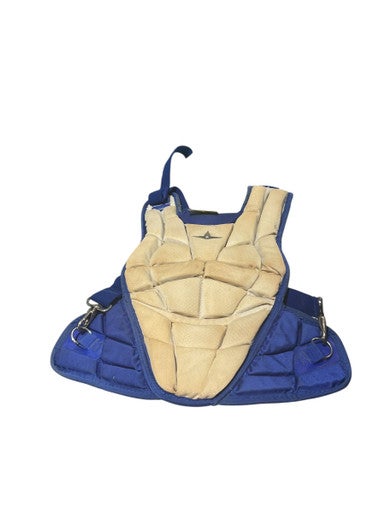Used All Star CHEST PROTECTOR Catchers Chest Protector White Junior 11834-S000041859