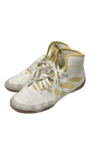 Used Adidas Wrestling Shoes White Senior 5 11834-S000041857