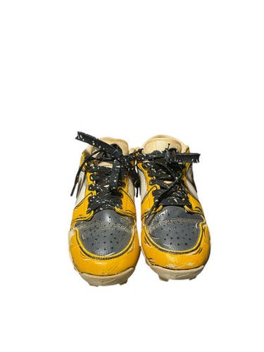 Used Jordan AIR JORDAN CLEATS BB/SB Cleats Yellow Junior 04.5 11834-S000041850
