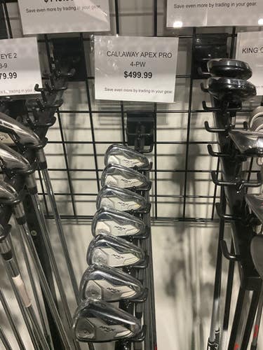 Used Callaway APEX PRO FORGED Mens Iron Set RH 4I-PW 11834-S000041851