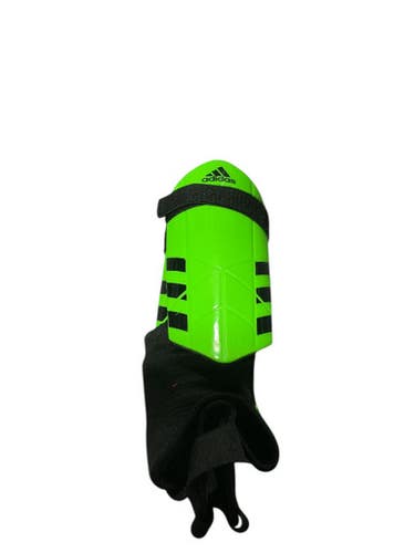Used Adidas Soccer Shin Guards Youth Green MD 11834-S000041844