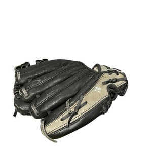 Used Mizuno BLACK GLOVE BB/SB Glove RH Throw Black 8" 11834-S000041841
