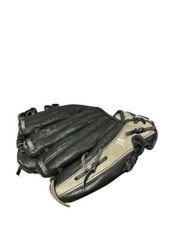 Used Mizuno BLACK GLOVE BB/SB Glove RH Throw Black 8" 11834-S000041841