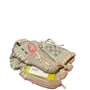 Used Rawlings SURE CATCH BB/SB Glove RH Throw Grey 10" 11834-S000041827