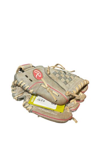 Used Rawlings SURE CATCH BB/SB Glove RH Throw Grey 10" 11834-S000041827
