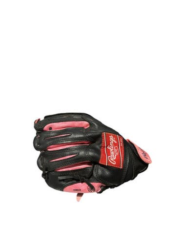 Used Rawlings LIGHTNING SERIES BB/SB Glove RH Throw Black 9 1/2" 11834-S000041829