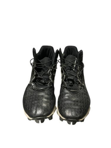 Used Under Armour Adult FB Cleats Black Senior 10.5 11834-S000041823
