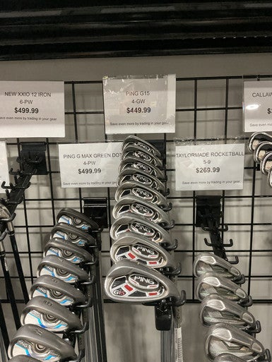 Used Ping G15 Mens Iron Set RH 4I-GW/AW 11834-S000041812