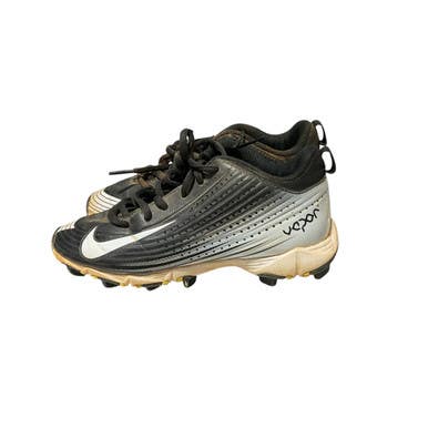 Used Nike VAPOR BB/SB Cleats Black Youth 13.0 11834-S000041804