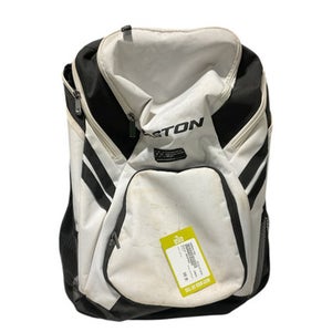 Used Easton BACKPACK BB/SB Player Carry Bag White 11834-S000041799