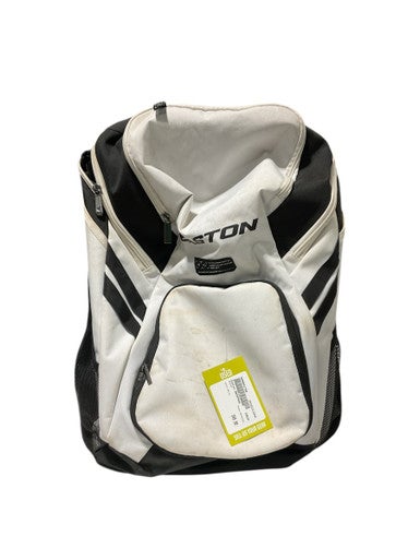 Used Easton BACKPACK BB/SB Player Carry Bag White 11834-S000041799