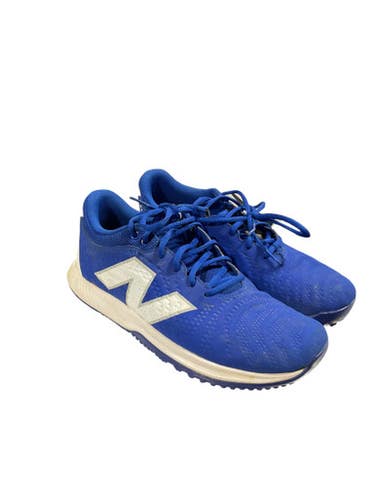 Used New Balance BLUE TURF CLEATS BB/SB Cleats Royal Blue Youth 11.0 11834-S000041782