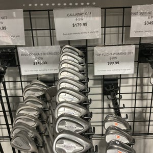 Used Callaway X-14 Mens Iron Set RH 4I-SW 11834-S000041770