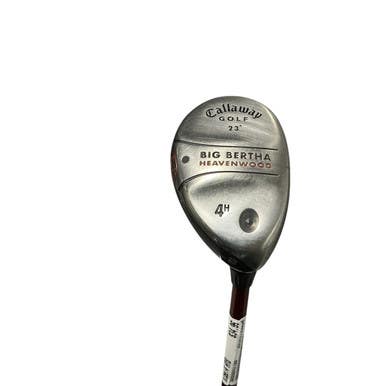 Used Callaway BIG BERTHA 4 HYBRID Mens Hybrid Club RH 4 Hybrid 11834-S000041766