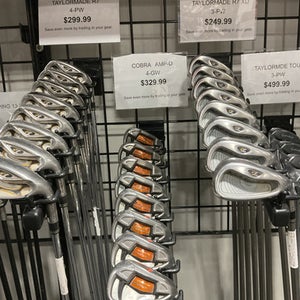 Used Cobra AMP-D Mens Iron Set RH 4I-GW/AW 11834-S000041754