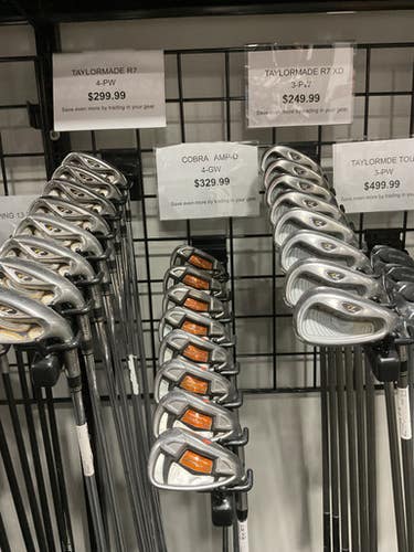 Used Cobra AMP-D Mens Iron Set RH 4I-GW/AW 11834-S000041754