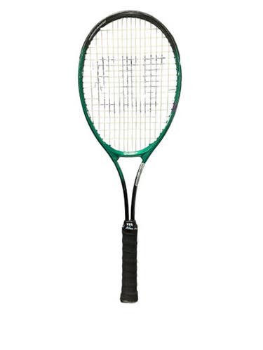 Used Wilson ADVANTAGE MIDSIZE Adult Tennis Racquet Green 4 3/8" 11834-S000041741