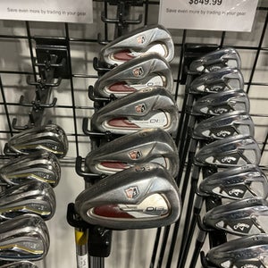 Used Wilson DI9 IRON SET Mens Iron Set LH 6I-GW/AW 11834-S000041726