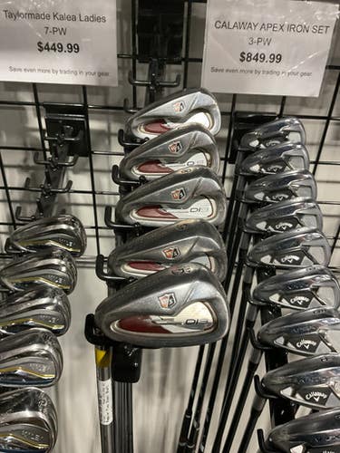 Used Wilson DI9 IRON SET Mens Iron Set LH 6I-GW/AW 11834-S000041726