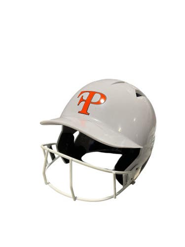 Used Champro WHITE HELMET Batting Helmet No Mask White One Size 11834-S000041705