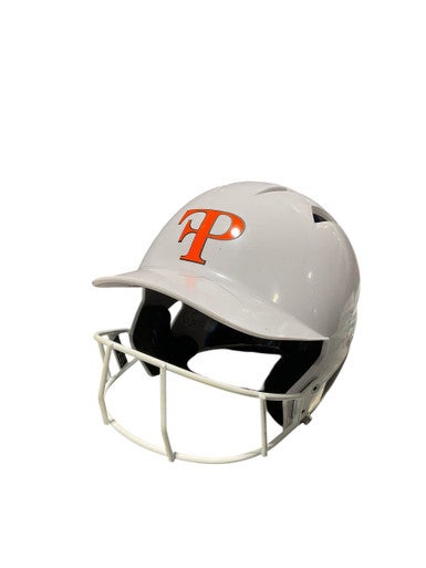 Used Champro WHITE HELMET Batting Helmet No Mask White One Size 11834-S000041705