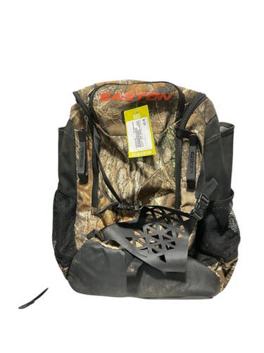 Used Easton CAMO/ORANGE BACKPACK BB/SB Player Backpack Green 11834-S000041704