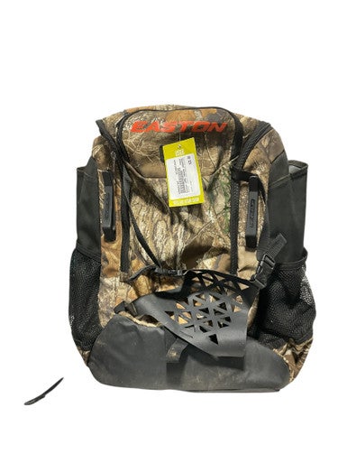 Used Easton CAMO/ORANGE BACKPACK BB/SB Player Backpack Green 11834-S000041704