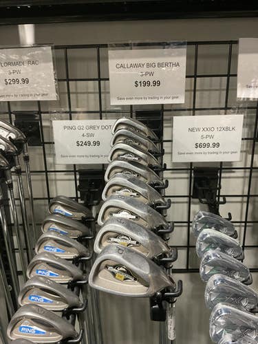 Used Callaway BIG BERTHA IRON Mens Iron Set RH 3I-PW 11834-S000041699