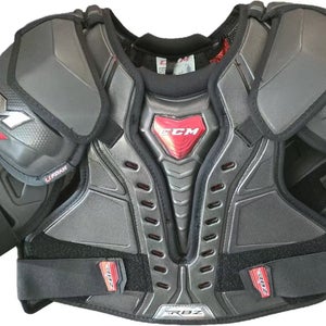 CCM RBZ NHL Pro Stock Hockey Player Shoulder Pads Black Senior M( New)