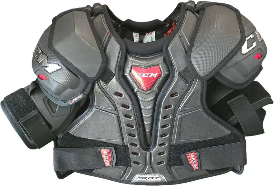 CCM RBZ NHL Pro Stock Hockey Player Shoulder Pads Black Senior M( New)
