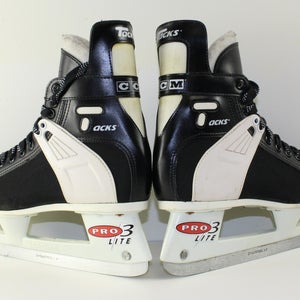 CCM Tacks Pro Lite 3 Ice Hockey 5.5 Skates (Used) Men 7 US Shoe