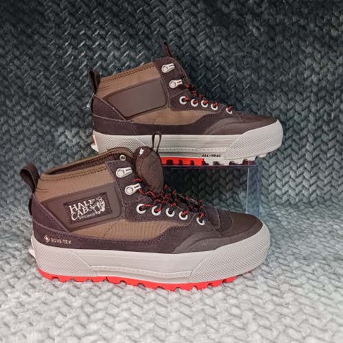 Vans Half Cab GORE-TEX MTE Brown Shoes Bitter Hiking Size Womens 6.5 Mens 5