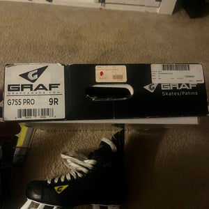 Graf G755 Pro Hockey Skates Regular Width 9