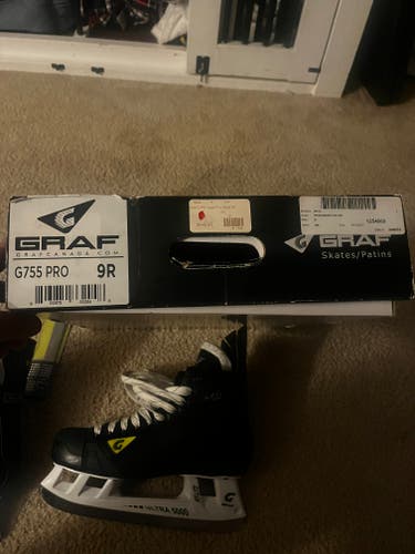 Graf G755 Pro Hockey Skates Regular Width 9