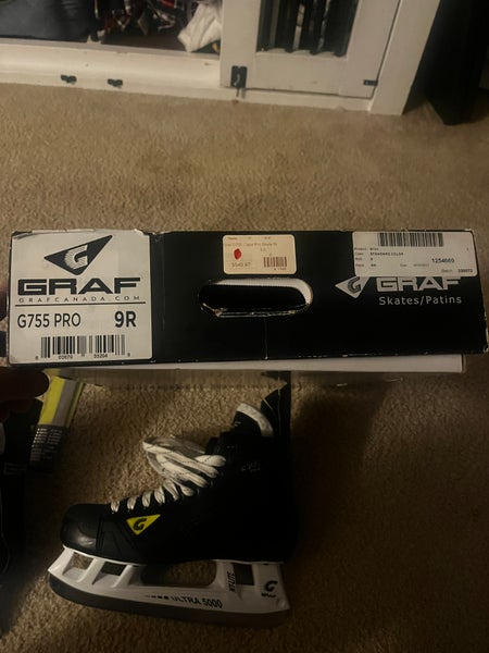 Graf G755 Pro Hockey Skates Regular Width 9