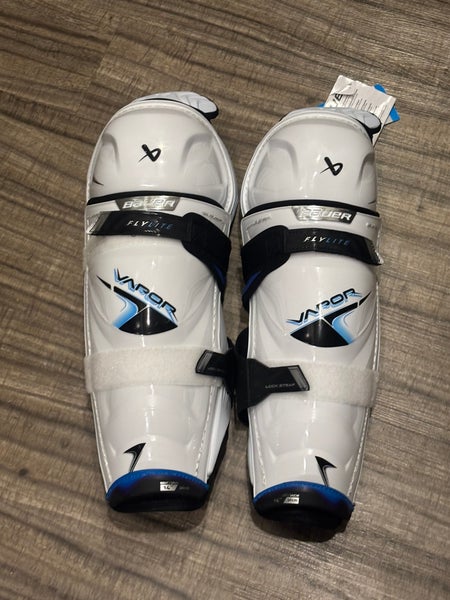 Bauer Vapor Flylite Hockey Shin Pads Size 14” New