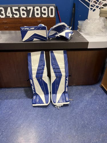 34" +3  True Catalyst PX3 Regular Goalie Full Set Pro Stock (Used)