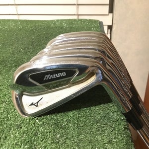 Mizuno MP-59 Ti. Muscle Grain Flow Forged Irons Set (4-9 Irons) Stiff S300 Steel
