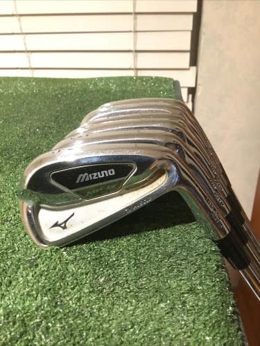 Mizuno MP-59 Ti. Muscle Grain Flow Forged Irons Set (4-9 Irons) Stiff S300 Steel