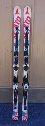 Atomic Redster Giant Slalom w/X12Var(Din 4-12)Bind Size-166cm Radius 18.1meters