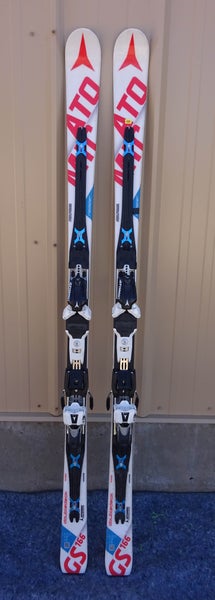 Atomic Redster Giant Slalom w/X12Var(Din 4-12)Bind Size-166cm Radius 18.1meters