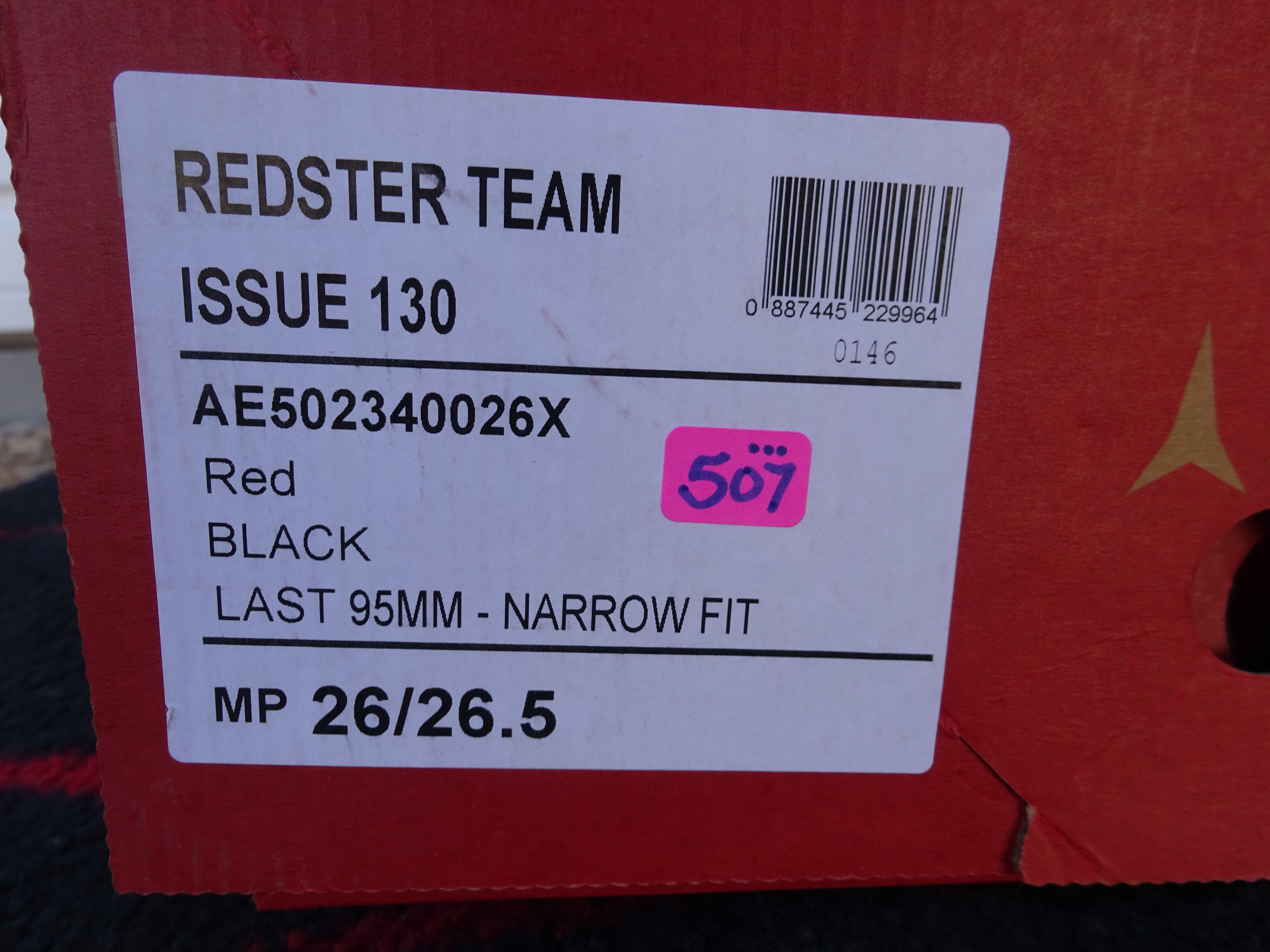 Atomic Redster Team Issue 130 Ski Boots NEW! Size 26.5