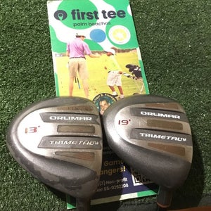 Orlimar Trimetal Woods Set (13* FW & 19* FW) Seniors Lite Ultralite Graphite