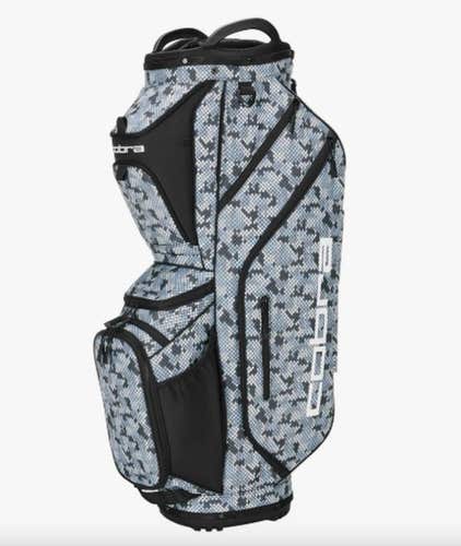 Cobra Ultralight Pro Cart Bag (14-way top, Winter Snake Camo) Golf 2025 NEW