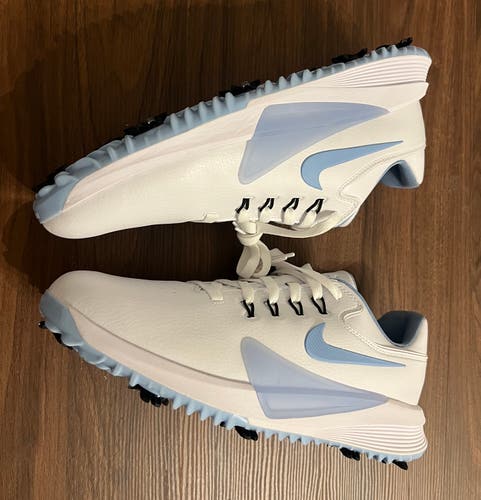 Men's Nike Victory Pro 4 ‘White/Psychic Blue’ Golf Shoes FZ7611-101 Size 12